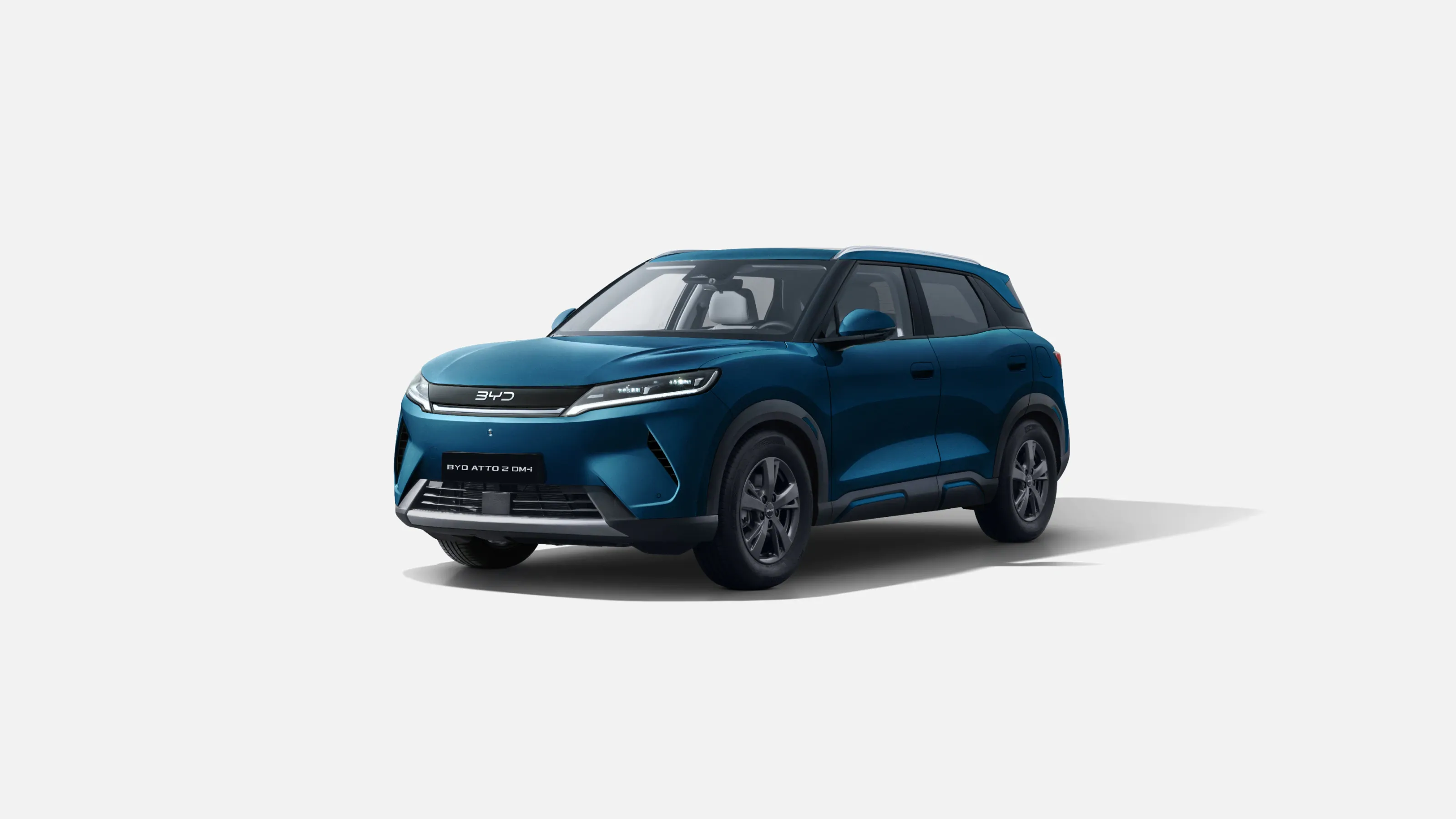 BYD Atto 2 DM-i Active în culoarea Midnight Blue