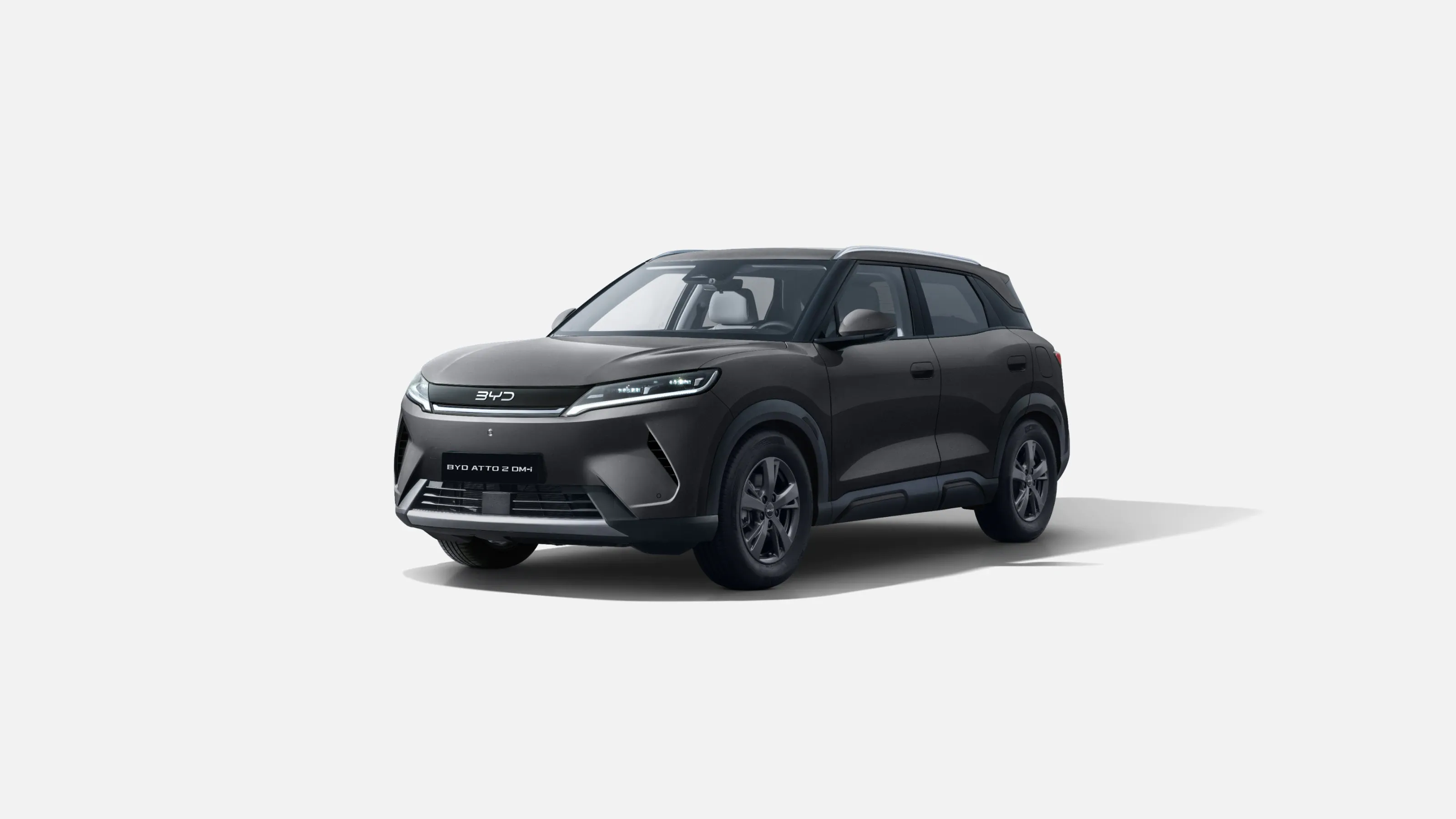 BYD Atto 2 DM-i Active în culoarea Time Grey