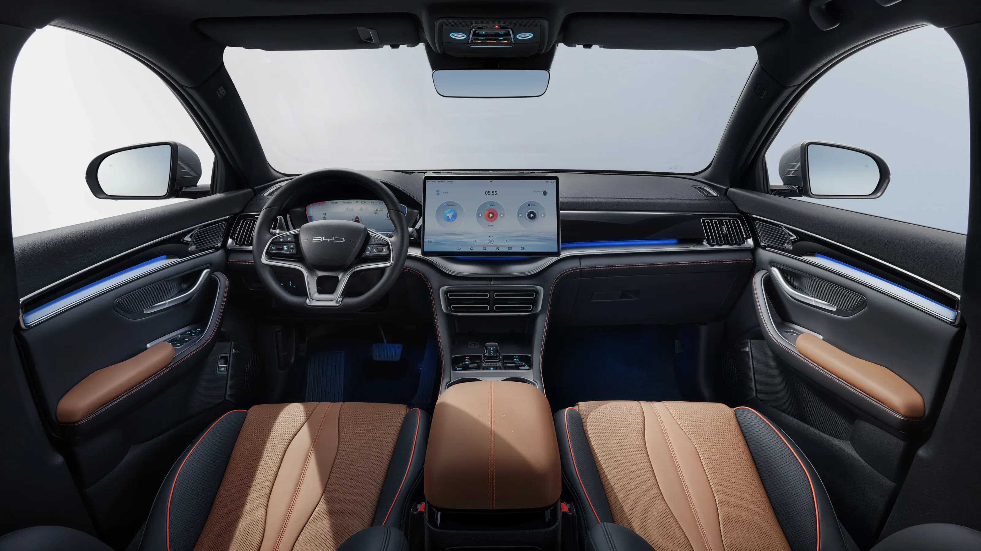 Interiorul BYD SEAL U DM-i